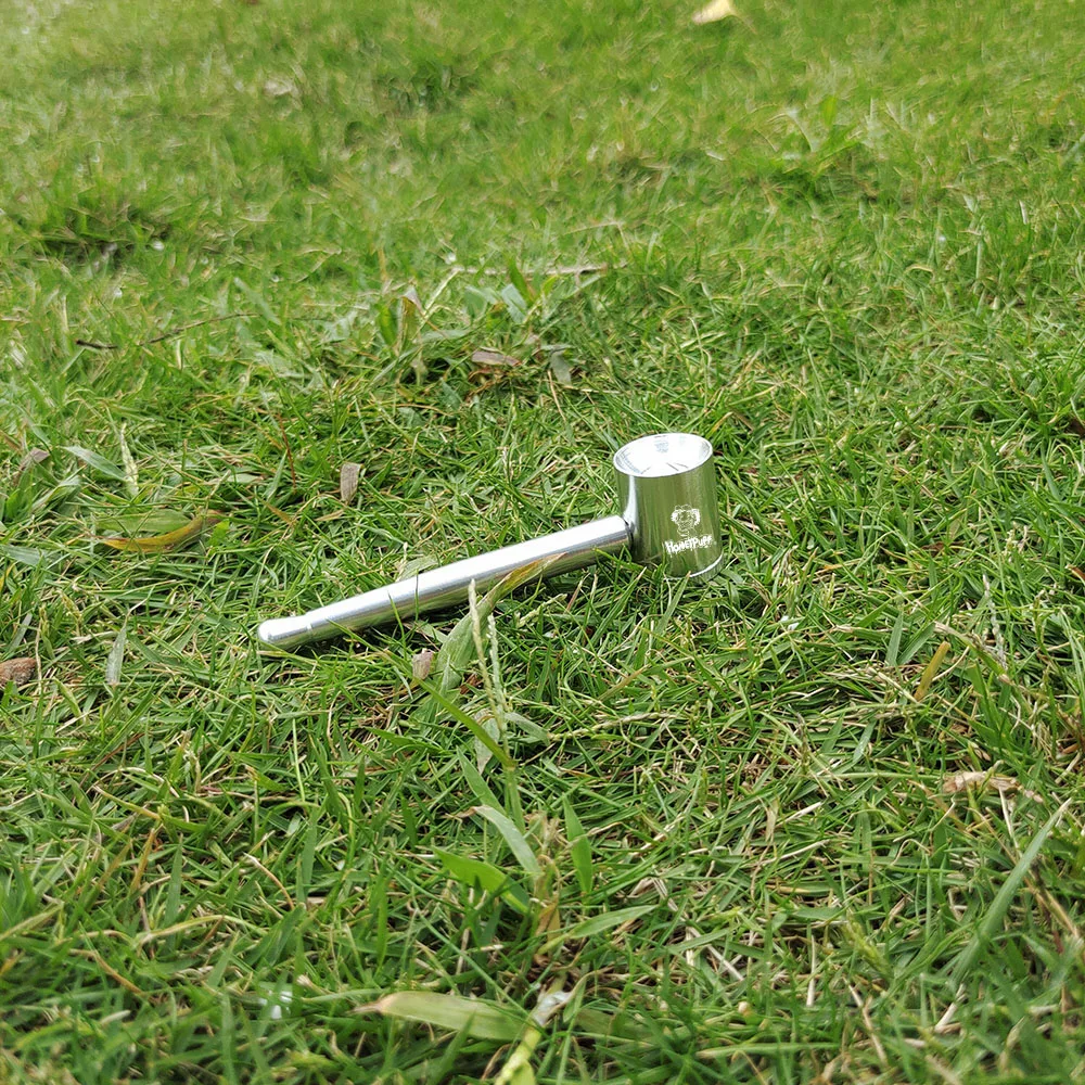 HONEYPUFF металлическая курительная трубка авиационная алюминиевая 14 мм чаша легкая