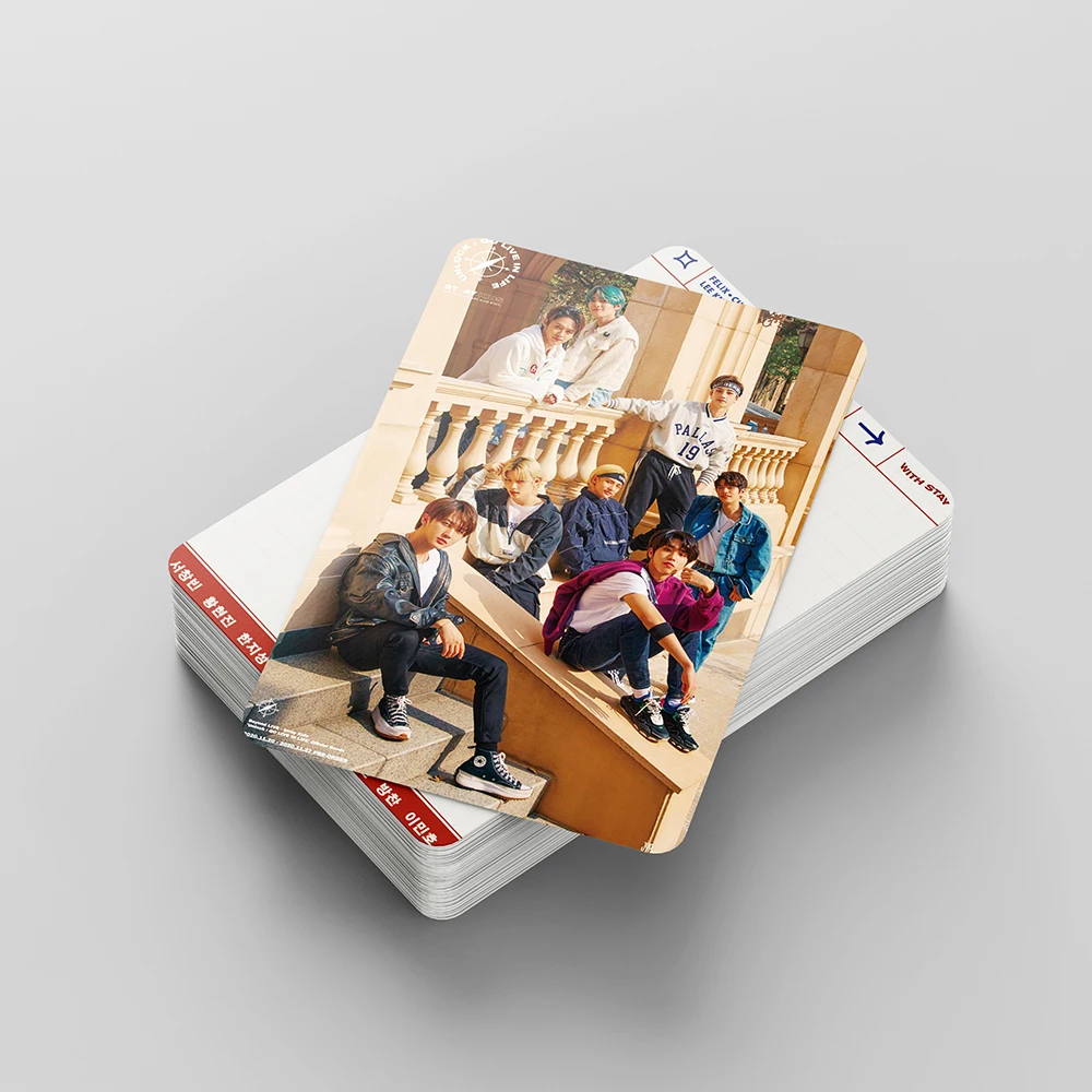 Теплый 54 шт./компл. Kpop бродячие Детские фотокарты HD Фотография Печать фотография