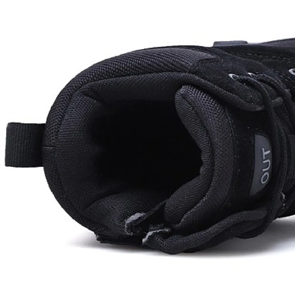 

Winter Boots Men 3 Colors Tactical Boots Men High Top Shoes 2019 Non-Slip Winter Footwear Lace-Up Casual Shoes Man Plus Size