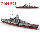 MOC 29408 Bismarck военный Круизер, военные битвы, корабль, строительные блоки, наборы моделей, сделай сам, детали для дома, лучший подарок