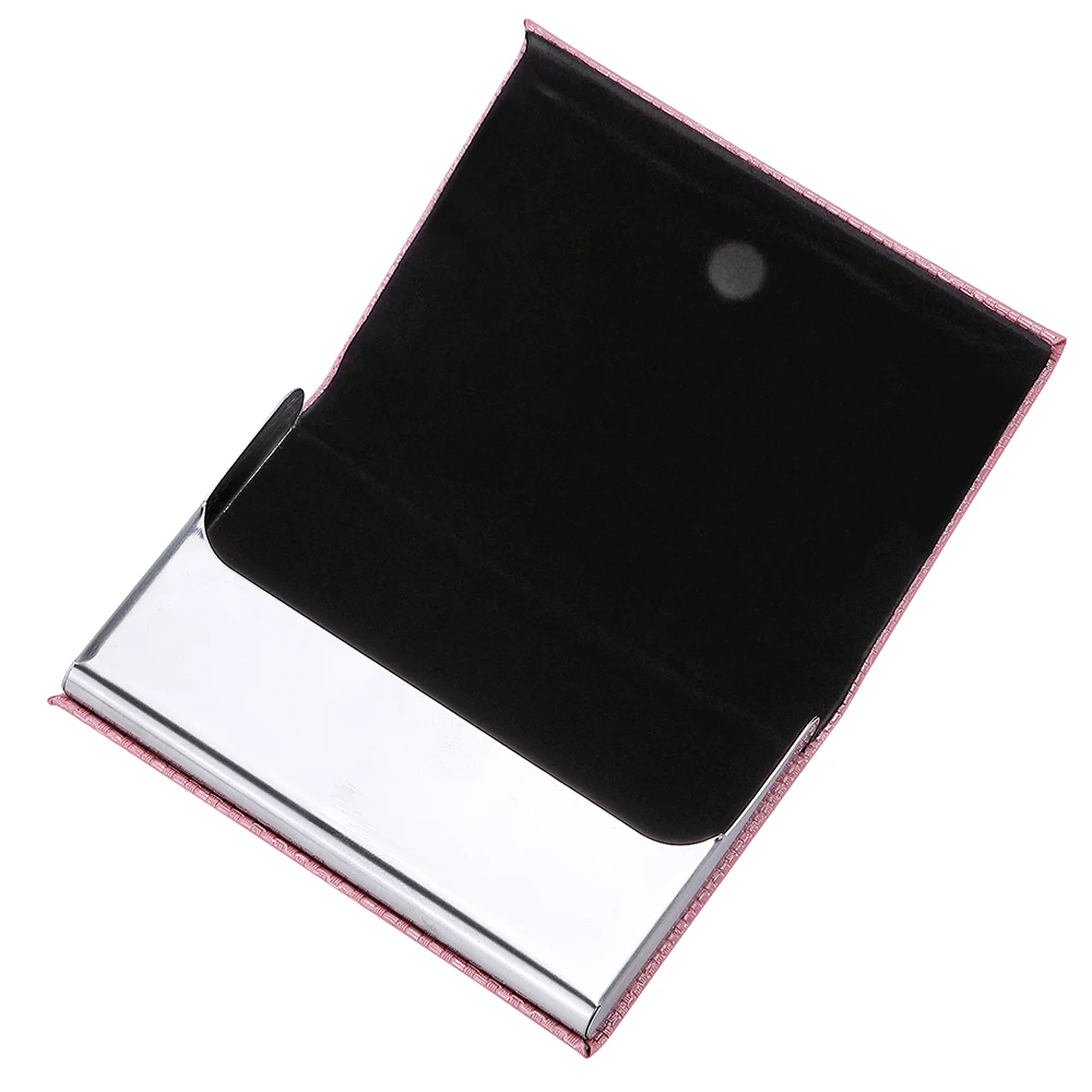 Креативный Повседневный чехол унисекс для визиток алюминиевый держатель из