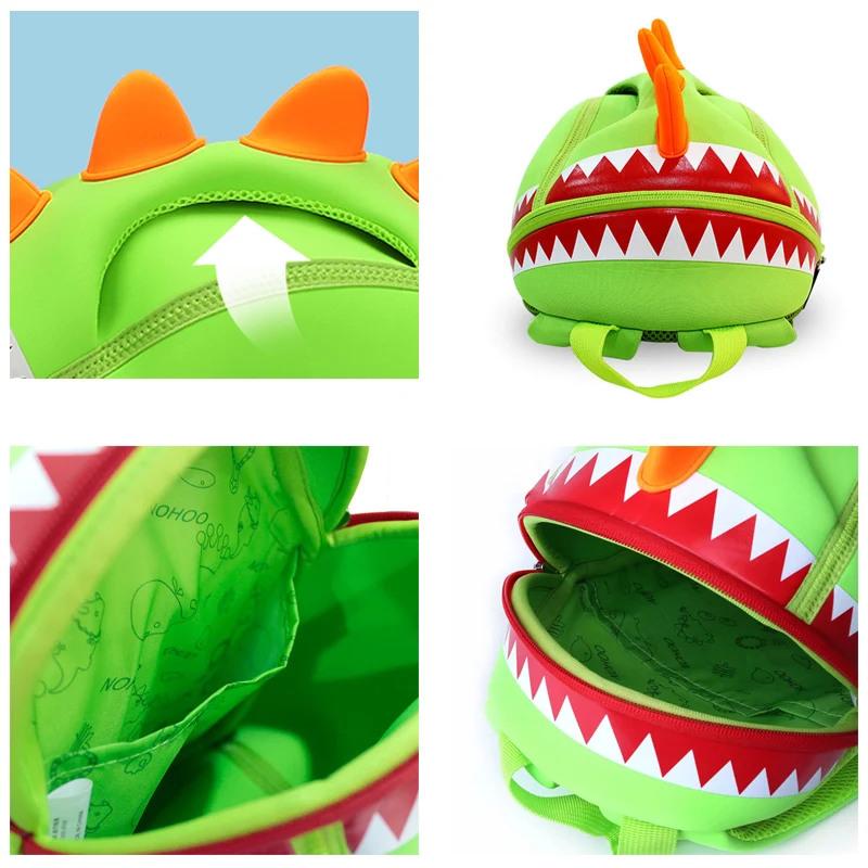 NOHOO рюкзак школьный Высокое Качество Мультфильм 3d рюкзак детский для мальчика водонепроницаемый портфель школьный