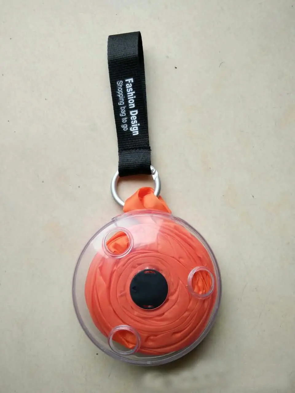 Портативная складная сумка для покупок с карабином волшебная дорожная