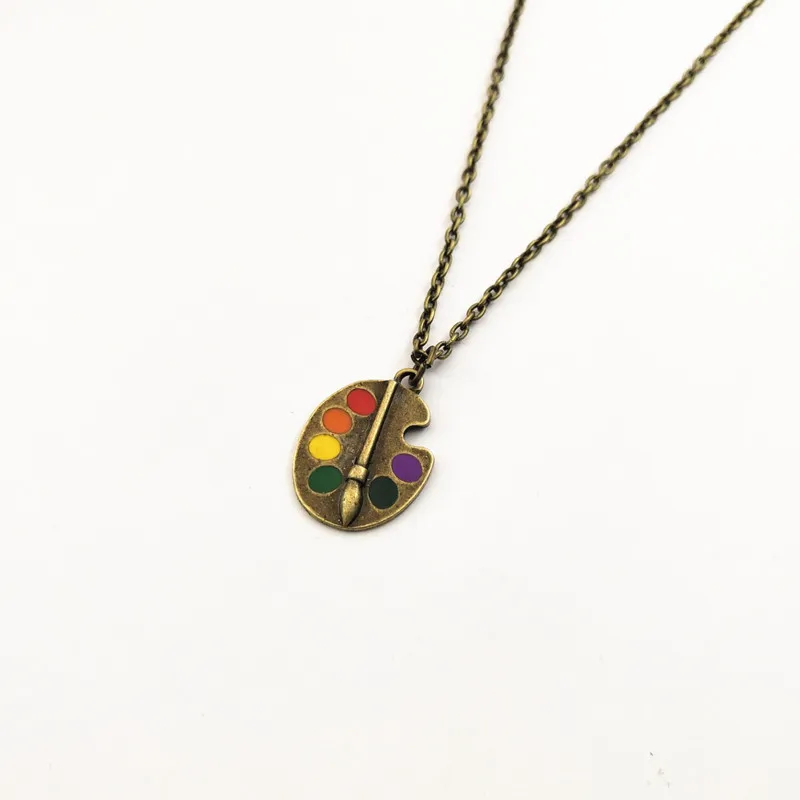 2020 новая палитра Серебряное колье ожерелье художника чудесное серебряное яркое |