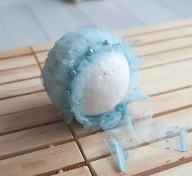 Lace hat Детское розовое кружевное покрывало, шляпа, комплект для новорожденных, ажурная шапочка, пеленание, одеяло, слой, реквизит для фотосъемки - Цвет: Lace hat