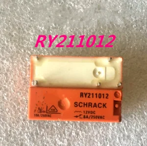 New original RY211012 4-1393224-6 RY210012 3-1393224-5 8A 12VDC RY 211 012 RY 210 012 8A/250VAC 10A/250VAC 5pin 10Pcs/Lot