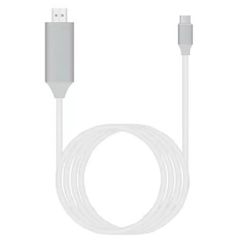 4K 30Hz type C к HDMI USB C HDMI кабель конвертер HD Расширение адаптер для Macbook samsung S8(с розничной упаковкой