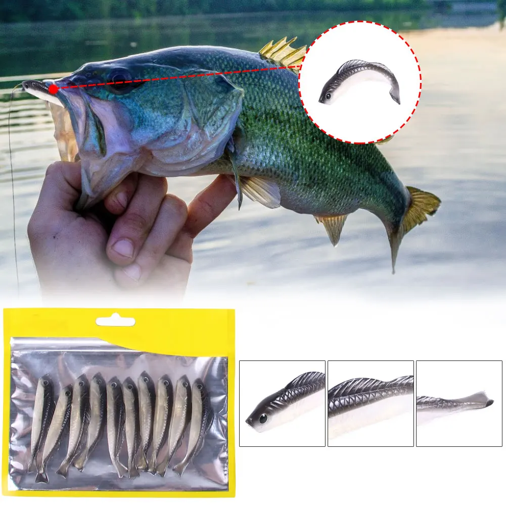 

Minnow Fishing Lure 67mm 31.4g Wobblers Lures Artificial Earthworm Bait Bionic Fishing Decoy Fishing Tackle