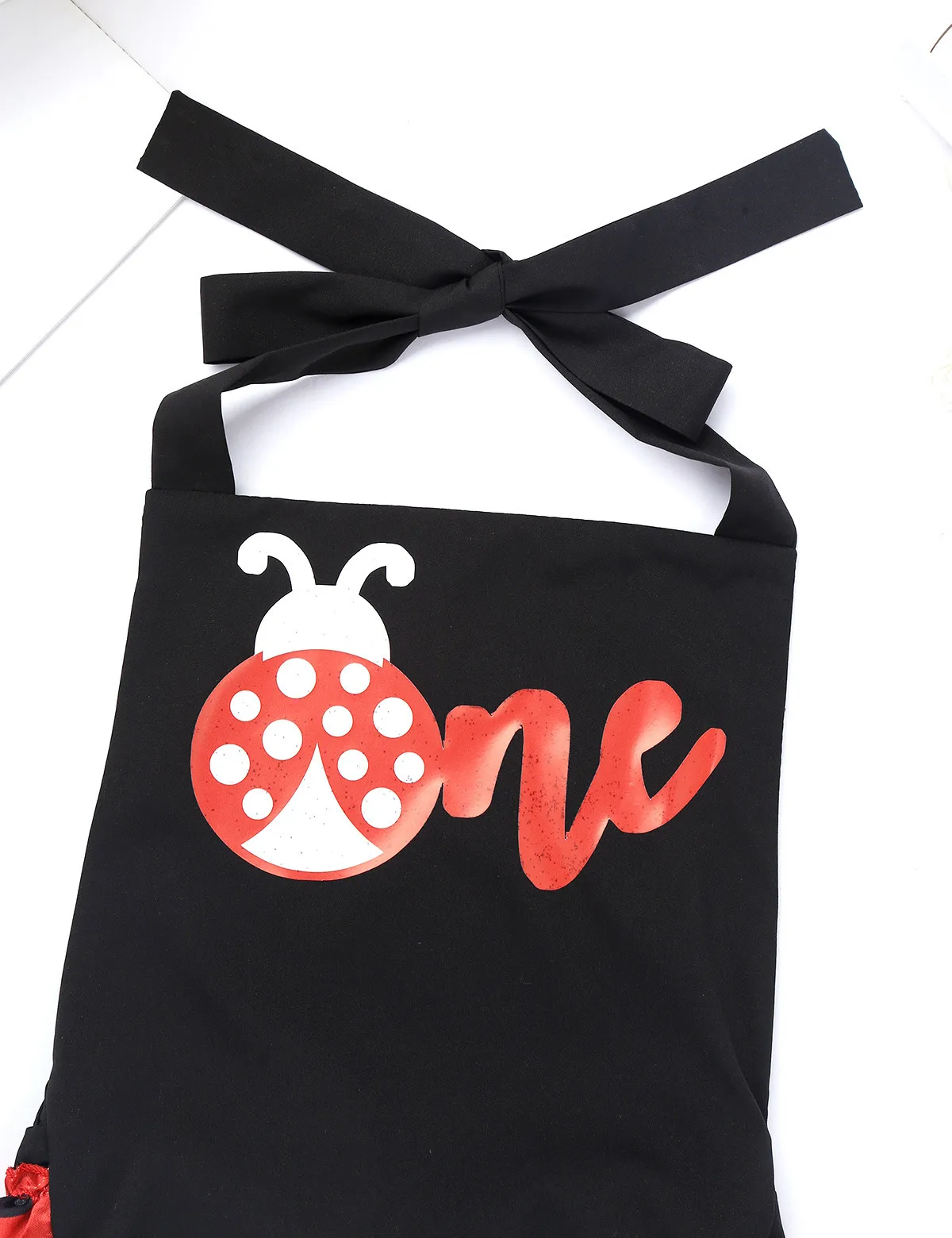 Хэллоуин новорожденный младенец девочка жук буквы Один напечатанный комбинезон