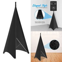 universal dj light speaker stand skirt tripod scrim cover with stretchable polyester material