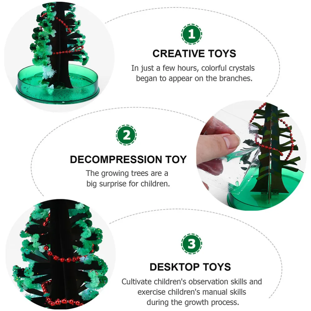 

2pcs Interesting Kid Christmas Toys Christmas Tree Xmas Snowman