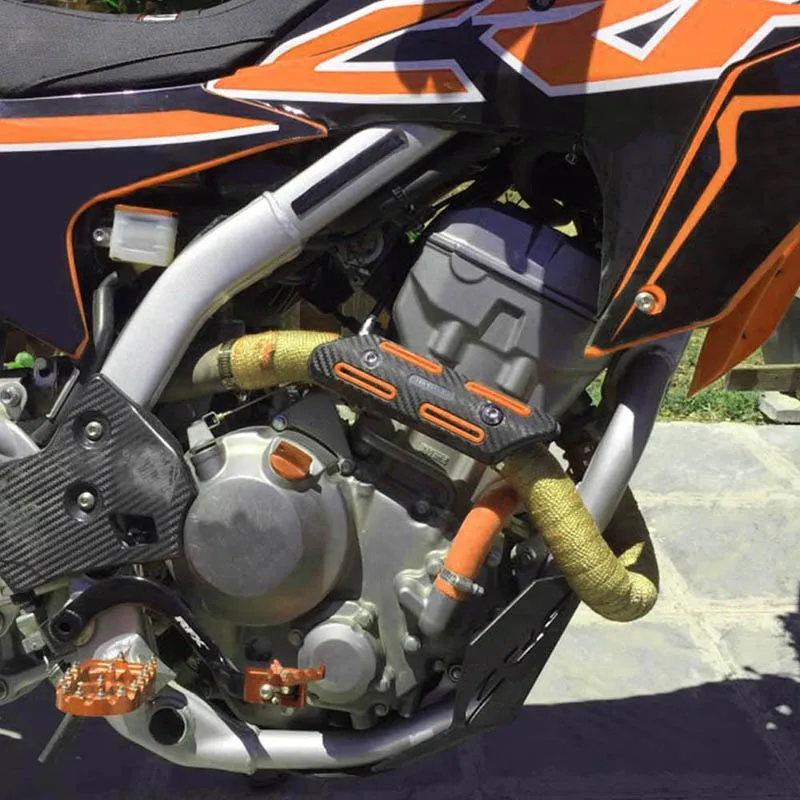 Защита выхлопного тепла для мотоцикла защита от скальдинга KTM EXC SXF XC SX EXCF XCW 125 250 350