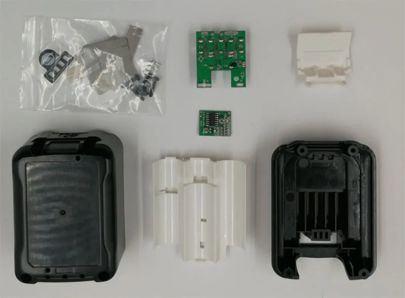BL1041 пластиковый чехол для батареи PCB защита от зарядки, монтажная плата светодиодный для MAKITA 10,8 V 12V 2Ah 6Ah BL1021 литий-ионный аккумулятор