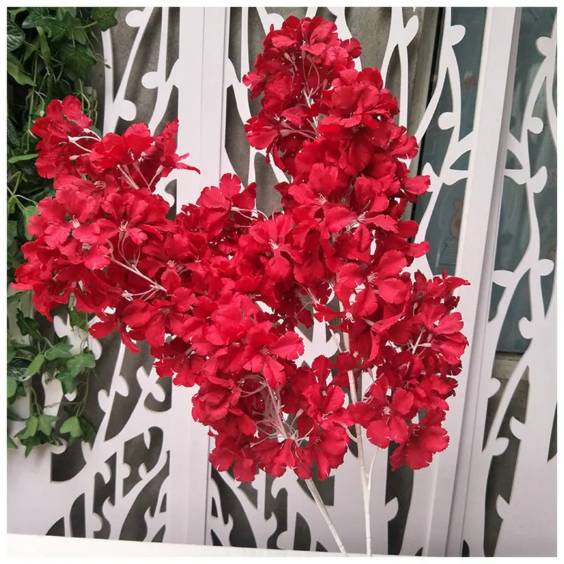 20 шт. Свадебный студийный фон с изображением цветущей вишни|Искусственные и