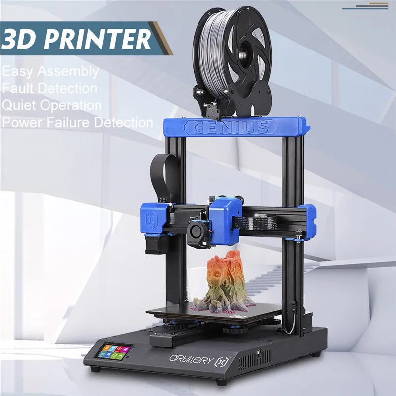 Набор 3D принтеров artilery Genius DIY с ультра-тихим шаговым двигателем TFT сенсорный экран