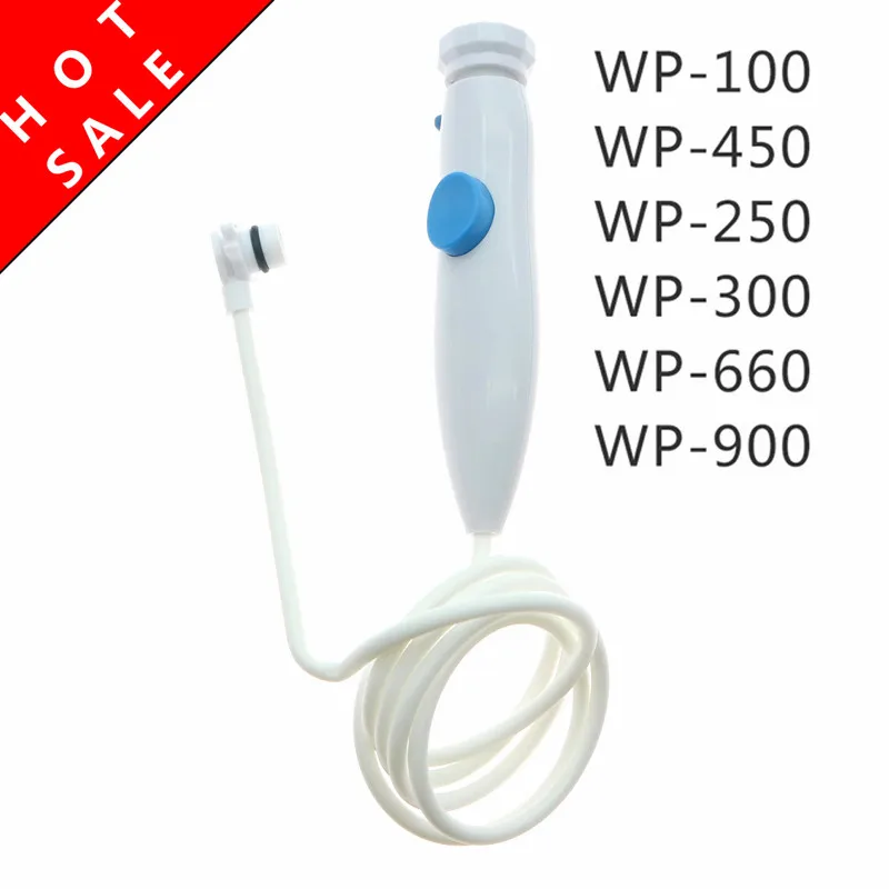 Oral Hygiene Accessories Water Flosser Dental Water Jet Replacement Tube Hose Handle for Waterpik WP-100 WP-450 WP-250 WP-300