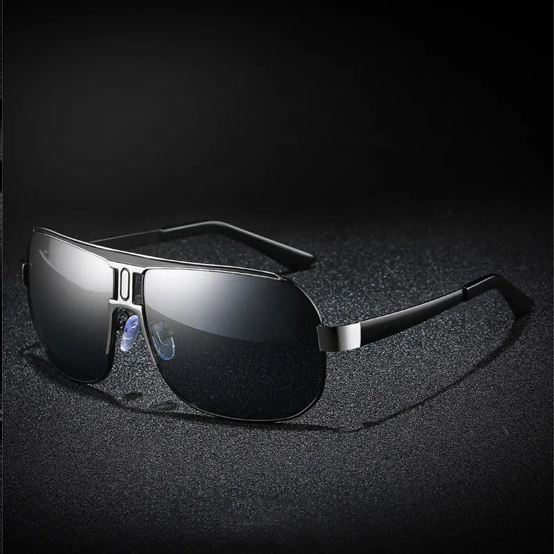 

Fashion Oversize Polarized Sunglasses Men Classic Punk Square Sun Glasses For Women Men Eyewear Accessories Oculos Masculino