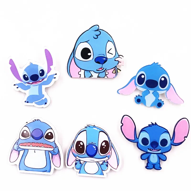 1 шт. Новое поступление брошка мультфильм Ститч значок для детей вечерние подарки