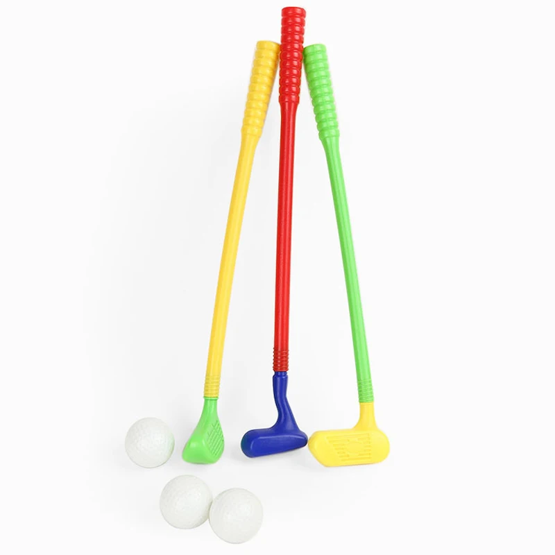 

Children Kids Golf Set Outdoor Sports Games Toys Mini Golf Club Set Parent-child Interactive Fitness Toys for Boys Girls