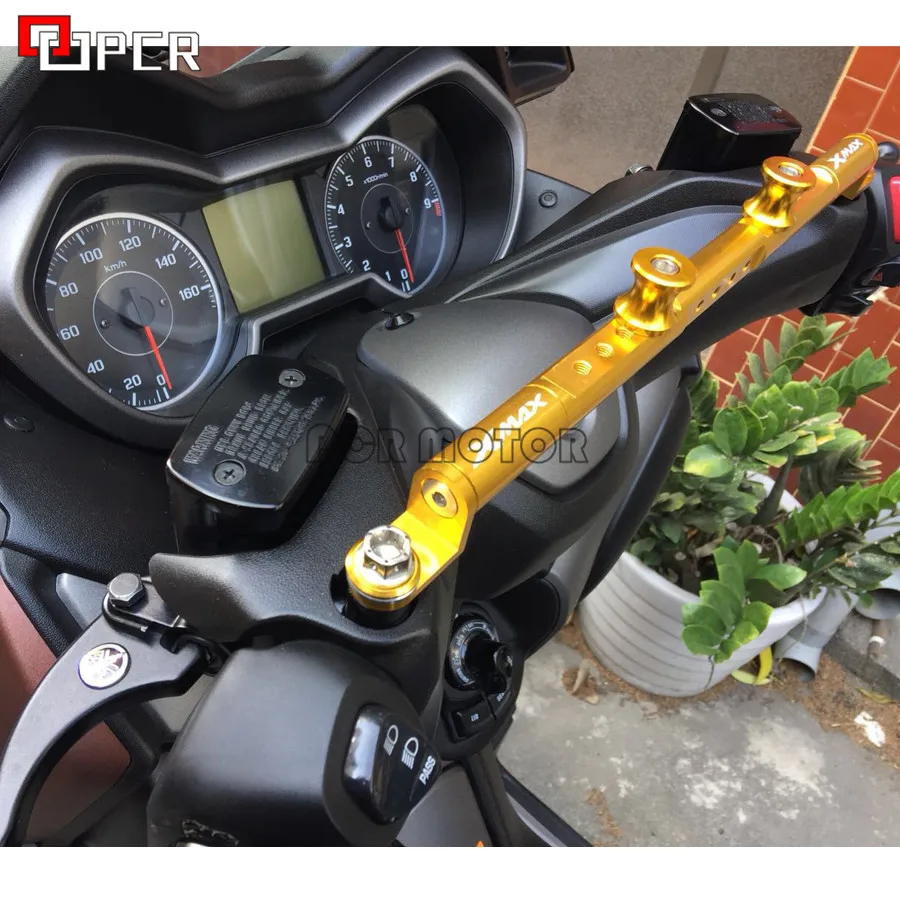 Xmax300 Motorcycle CNC Aluminum Scooter balance lever Steering Damper For YAMAHA XMAX 250 300 400 X-MAX | Автомобили и мотоциклы