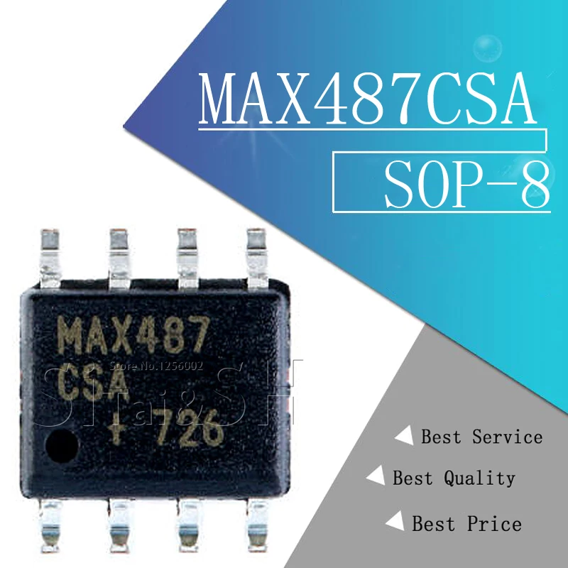20 шт. MAX487CSA SOP8 MAX487 IC RS 485/RS 422 Transceiver новый оригинальный|Интегральные схемы| |
