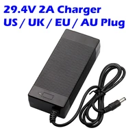 scooter charger 29 4v 2a dc 63w e bike lithium battery adapter charge roud plug for 7s battery pack e scooter swagtro econ