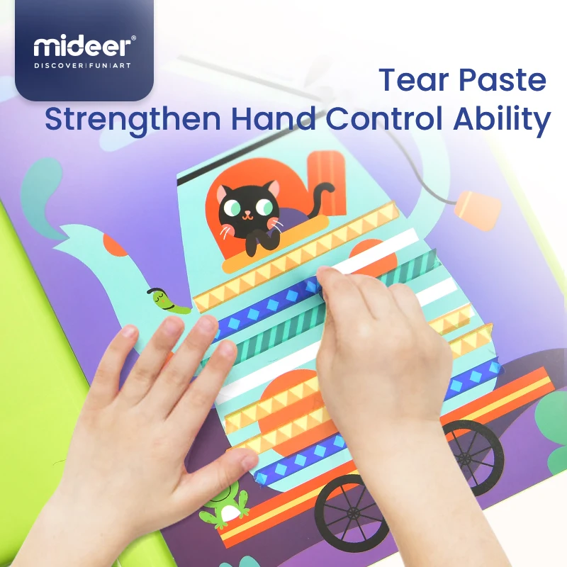 Детская образовательная карточка Mideer игрушки 3Y + лента Спортивная картонная