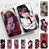 fhnblj japanese anime kakegurui jabami yumeko phone case for huawei mate 20 10 9 40 30 lite pro x nova 2 3i 7se