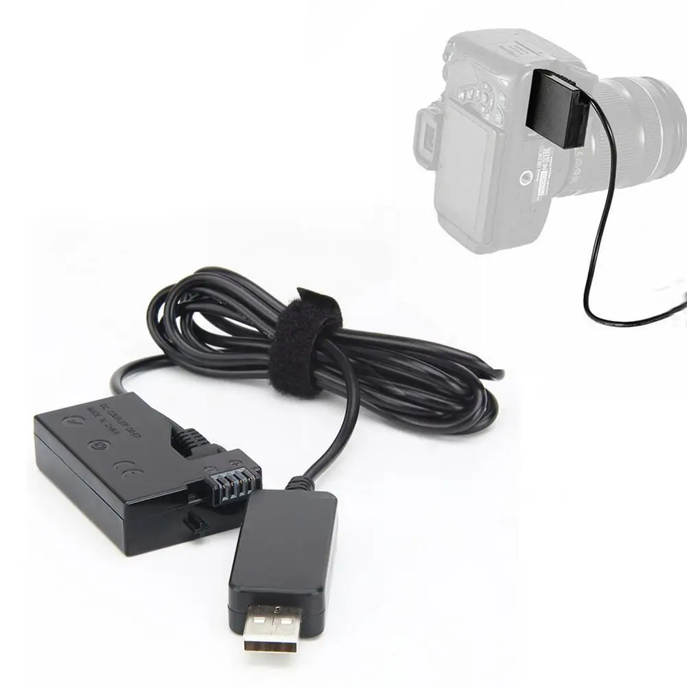 USB Cable Set Power Adapter Drive X5 T2i X6i X4 Coupler Battery DR-E8 Dummy for Canon D9L0 | Электроника