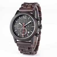 custom logo men military watch daily waterproof wristwatch quartz clock sport watch male wood watches men