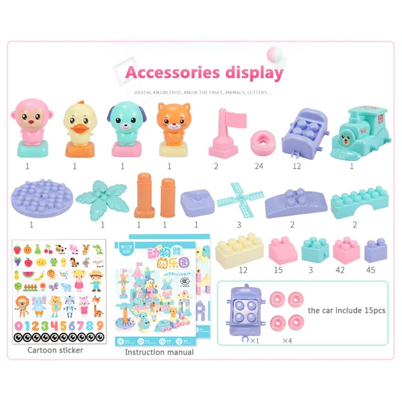 150 шт. большой размер Мечта Замок ветряные мельницы строительные блоки