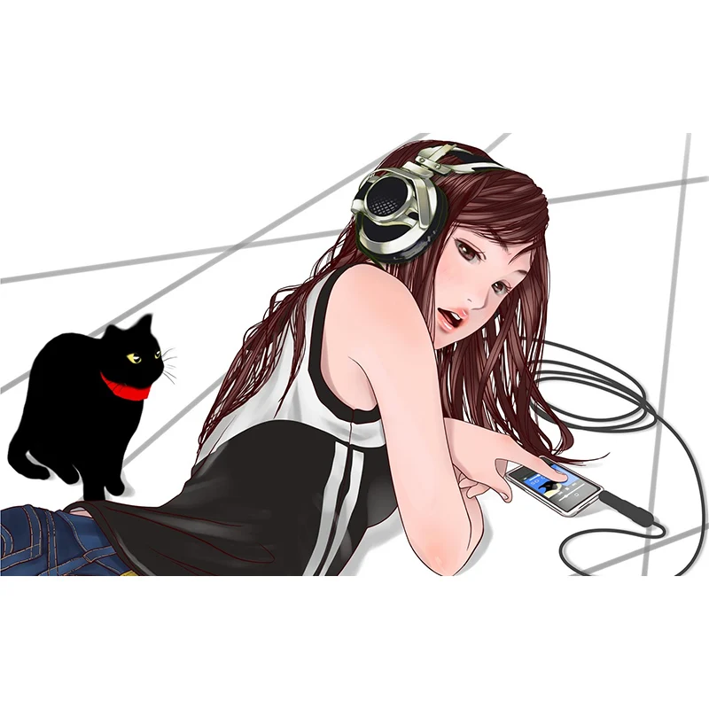

13CM ANIME Car Wall Computer Laptop Refrigerator Skateboard Computer Desktop Stickers
