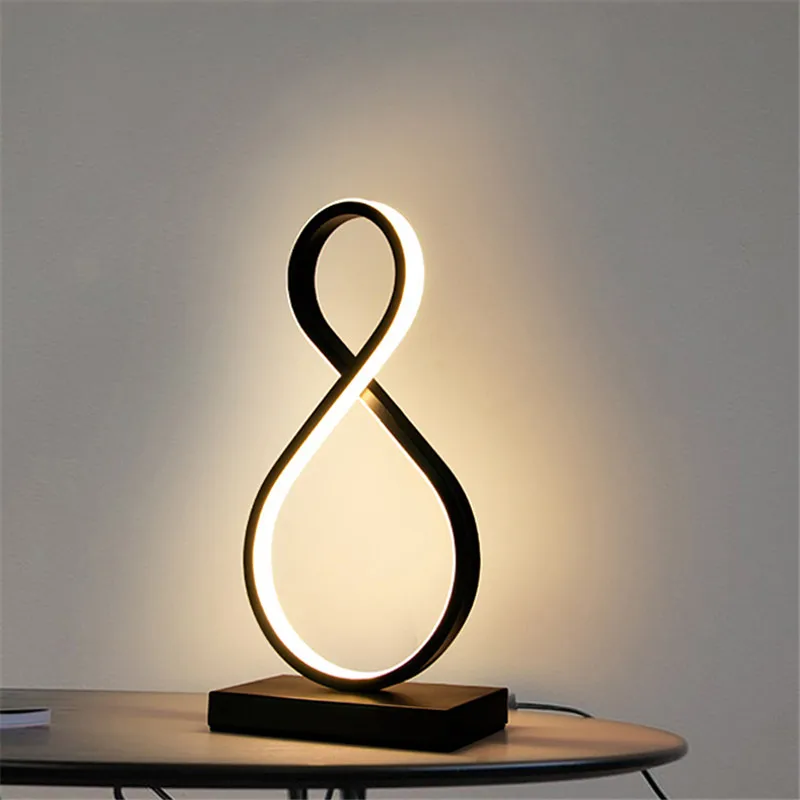 

LED Table Lamps For Bedroom Desk Nordic Study Light Bed Lamp Modern Lights Lighting Bedside Lamparas De Mesa Para El Dormitorio