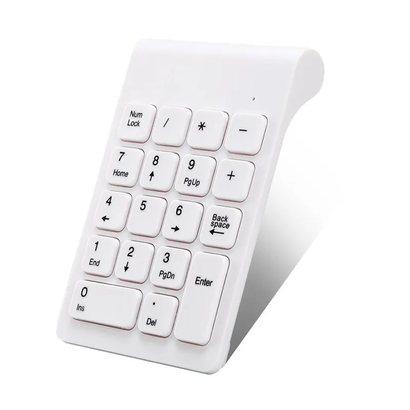Air Touch Бесшумная подключи и играй 2 4 ГГц беспроводная USB цифровая клавиатура цифра