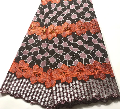 Швейцарская вуаль хлопок кружевная ткань 2019 африканская швейцарская