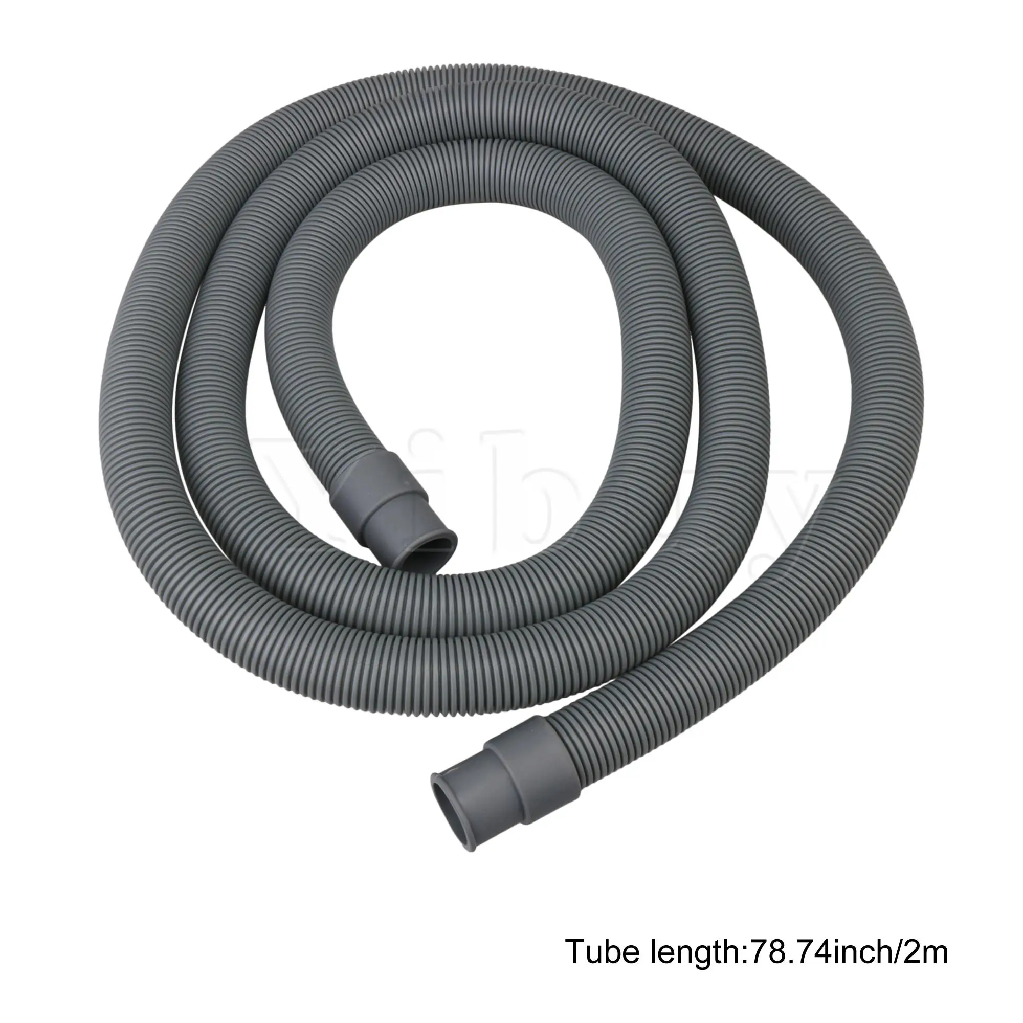 

2 Meters Tubing Flexible Drain Pipe Hose Automatic Washer OD 1.02inch