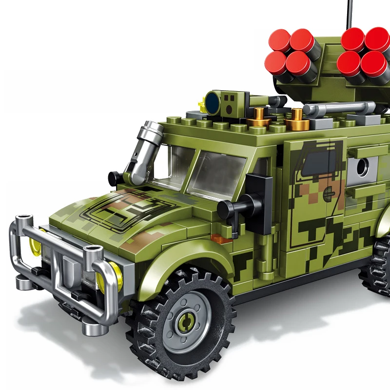 Конструктор SEMBO милитари WW2 тигр автомобиль фигурки армейского оружия солдаты