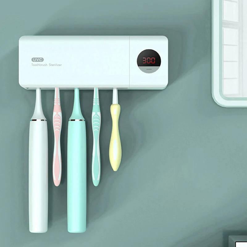 УФ стерилизатор зубных щеток висит ультрафиолетового электрическая зубная