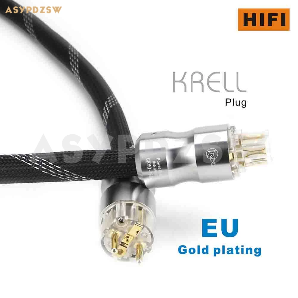

1.5M HIFI FURUKAWA Audio OFC power cable With KRELL gold plated IEC U.S plug