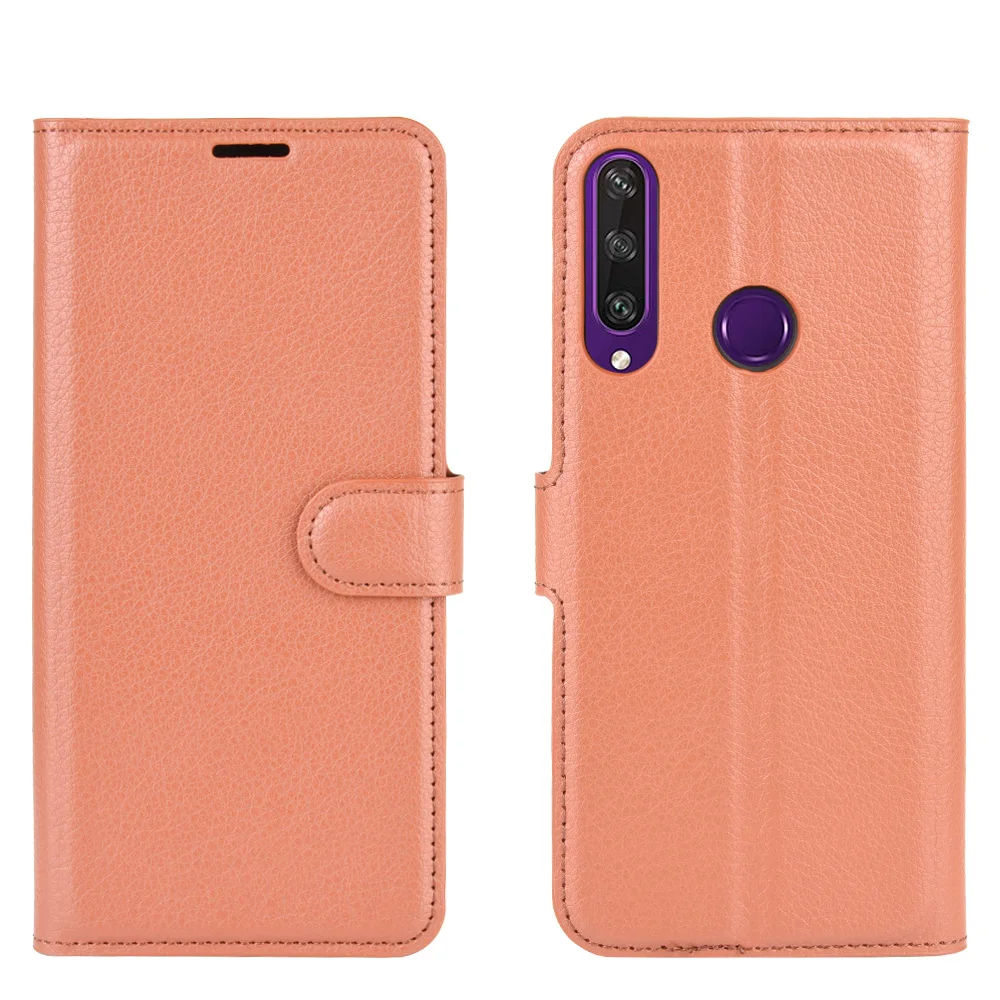 For Huawei Y6P Case Flip High Quality Leather Stand Cover With Card Holder | Мобильные телефоны и аксессуары
