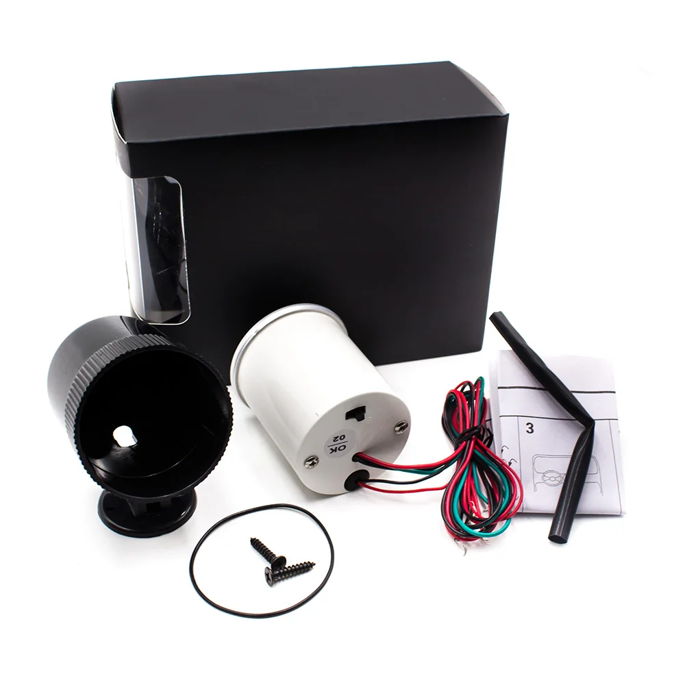 Универсальный Автомобильный Тахометр белый светодиод 0 8000 об/мин 2 дюйма 52