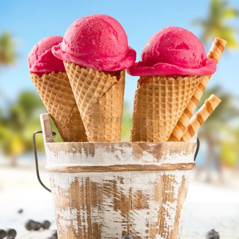 

Ice Cream Cone Mold Plastic Waffle Cone Making Cake Pastry Fondant Decoration Tools Baking Gadgets Kitchen Utensils