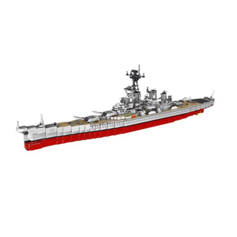 

XINGBAO 06030 Army Military Series The Missouri Battleship Model kit Building Blocks Bricks Assembly Toys For Children Boy Gift