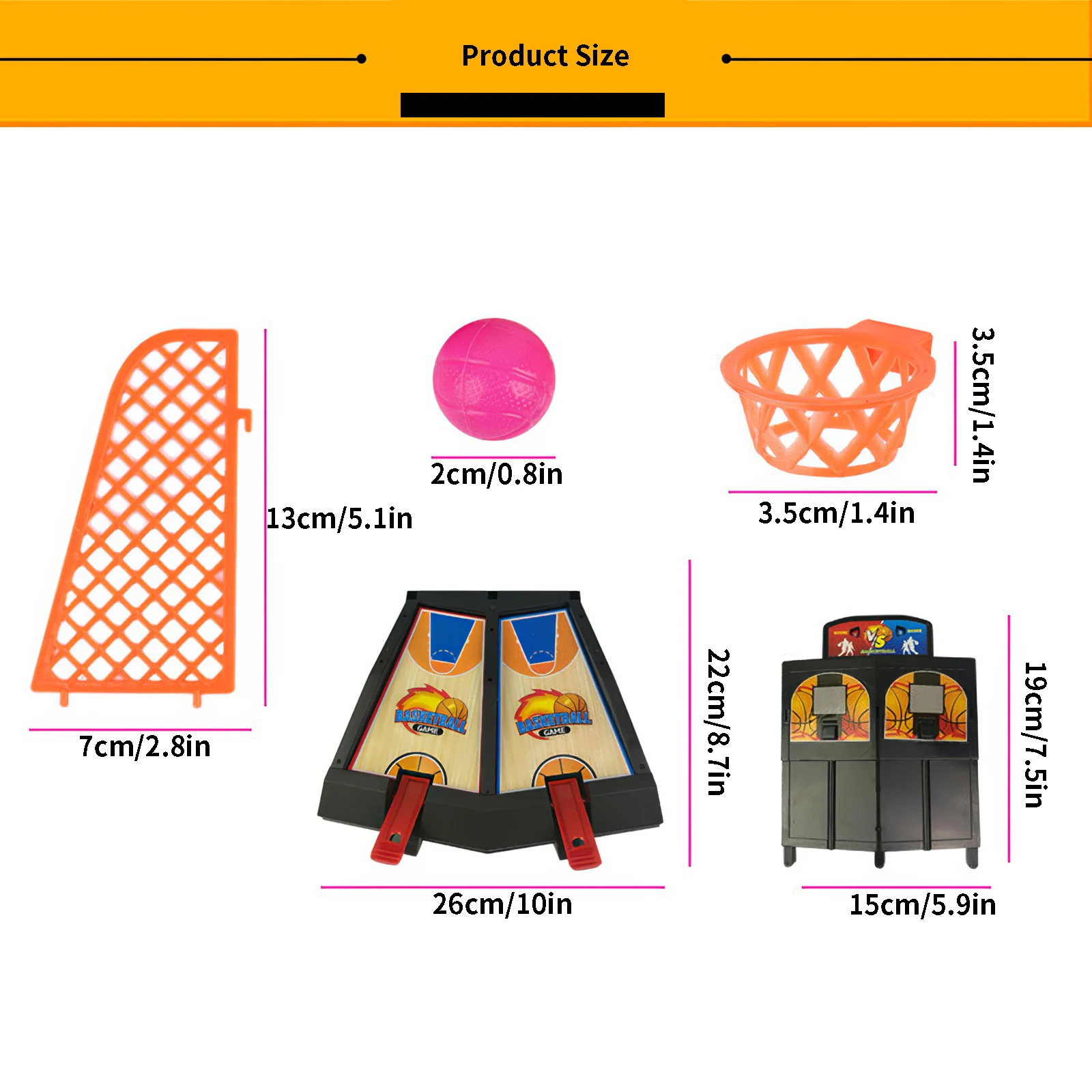 Детская игрушечная настольная баскетбольная площадка легко собираемая игрушка