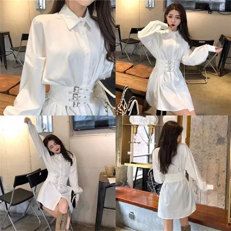 Женские хлопковые платья с длинным рукавом черное однотонное повседневное