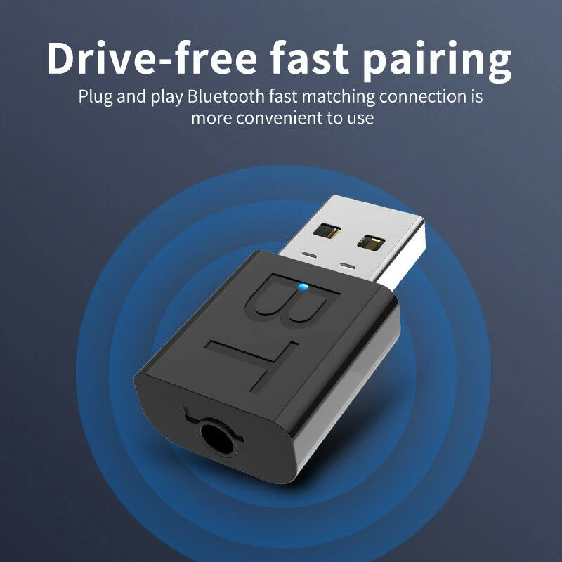 Bluetooth 5 0 аудио передатчик приемник USB адаптер для ТВ ПК автомобильный динамик
