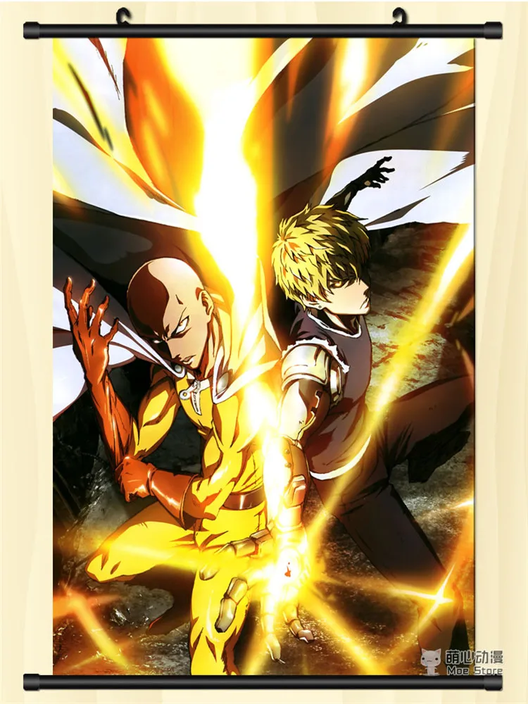 Обновление октября японские декоративные картины Аниме ONE PUNCH-MAN Сайтама и