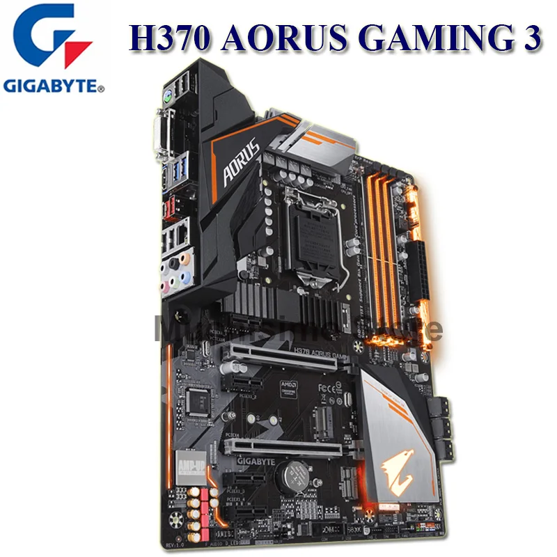 Preise LGA 1151 Gigabyte H370 AORUS Gaming 3 Motherboard PCI-E 3,0 DDR4 64GB M.2 HDMI-Kompatibel Core I7/i5/i3 H370 Mainboard Neue ATX