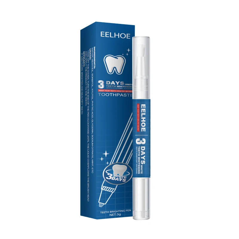 

3pcs Teeth Whitening Pen Cleaning Serum Plaque Stains Remover Teeth Bleachment Whitener Oral Hygiene Care Teeth Cleaning TSLM1