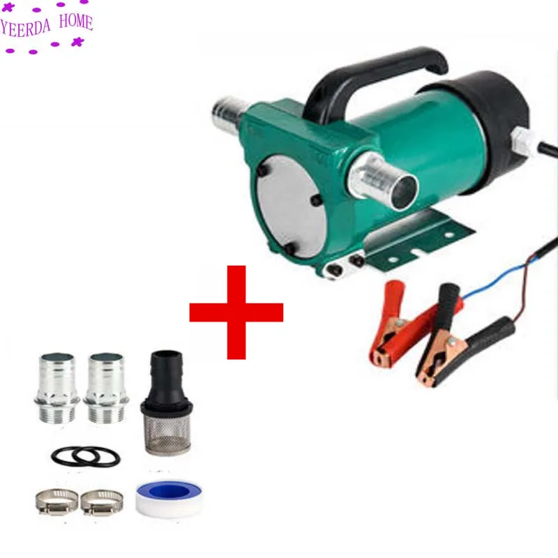 Портативный Электрический насос для перекачки дизельного топлива 12 В 24 200 Вт 60